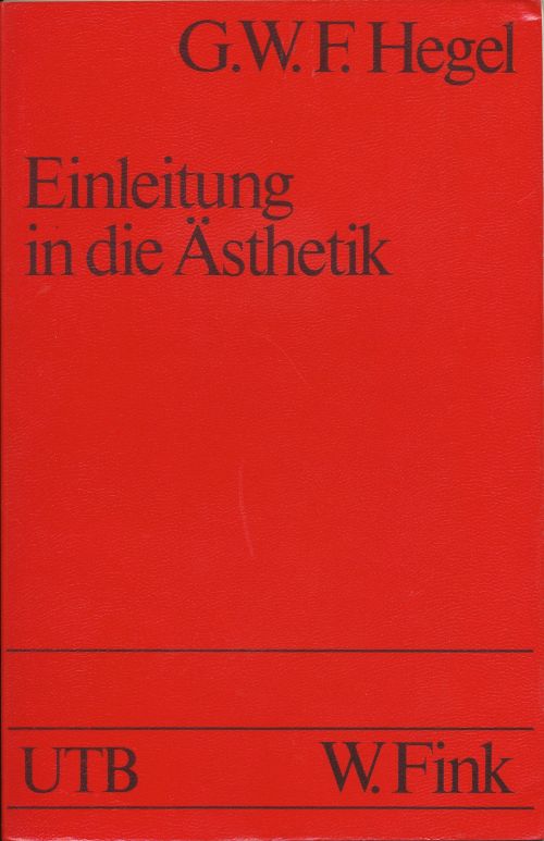 HegelEinleitungInDieAesthetik